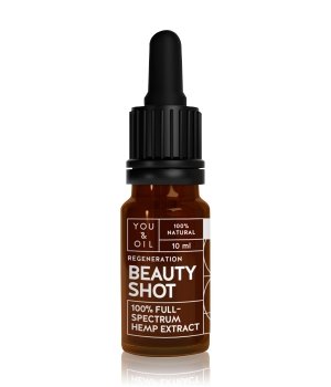 YOU & OIL Beauty Shots 100 % Full-Spectrum Hemp Extract Gesichtsöl 10 ml