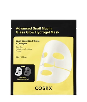 Cosrx Advanced Snail Mucin Glass Glow Hydrogel Mask Tuchmaske