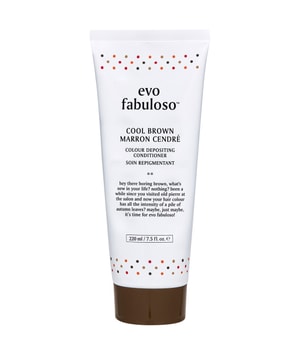 evo Fabuloso Cool Brown Marron Cendré Colour Depositing Conditioner
