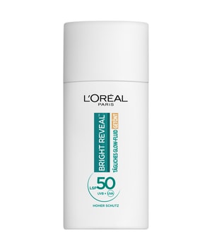 L'Oréal Paris Bright Reveal Tägliches Glow-Fluid Getönt mit LSF 50 - Mittel Sonnengel