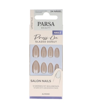 PARSA Beauty Press on-Kunstnägel, Glazed Donut, 24 Stk. Kunstnägel