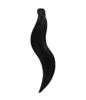 Rapunzel of Sweden Ponytail Straight / Clip-in / Light Volume 1.0 Black 50 cm Haarverlängerung