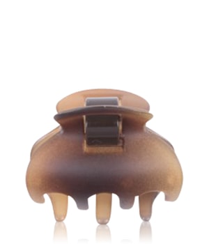 Solida Wasserwellklammer 4,5 cm x 3,7 cm braun Haarspangen