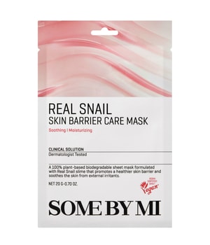 Some By Mi Real Care Mask Snail Skin Barrier Care Mask Tuchmaske